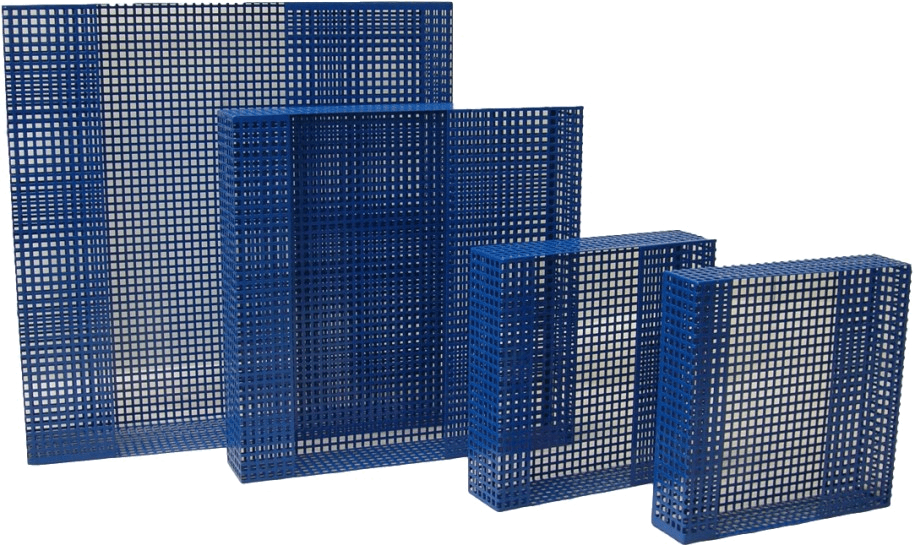 Schutzkörbe lackiert