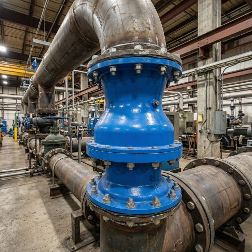 Auf dem Bild wird ein PSA Hydro-Stop in einer Fabrik dargestellt