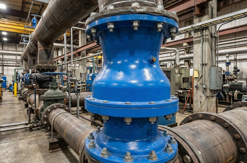 Auf dem Bild wird ein PSA Hydro-Stop in einer Fabrik dargestellt