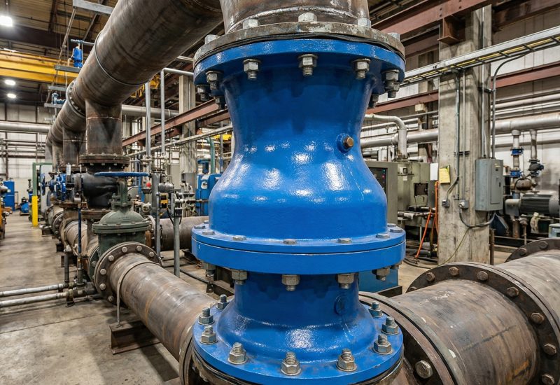 Auf dem Bild wird ein PSA Hydro-Stop in einer Fabrik dargestellt