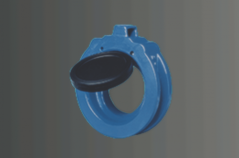 Das Bild zeigt einen PSA ELA Typ K Zwischenflansch-Einklemmklappe